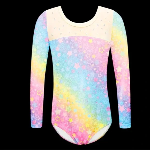 NWT size 110 (children's 5-6 or extra small) girls' leotard - Picture 1 of 6